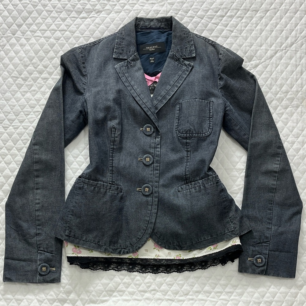 MaxMara Weekend•Size XS/S •Charcoal Blazer•Excellent Condition